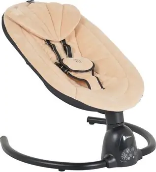 Cangaroo Clarissa Beige ახალშობილის ელექტრო შეზლონგი