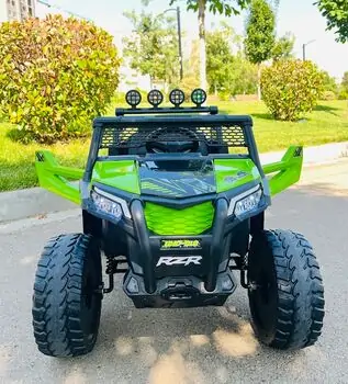 RZR Sport Jeep Green - ელექტრო მანქანა კაუჩუკის საბურავებით, 3 image
