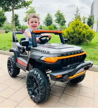 Wrangler Jeep 4x4 Grey - ელექტრო მანქანა