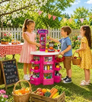 Modern Super-Market - საბავშვო ფუნქციური დახლ-მაღაზია