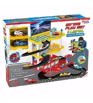 Dede 3 LEVEL PARKING PLAY SET სათამაშო პარკინგი 03068, 8 image