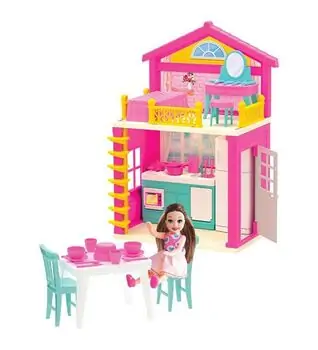 Dede LOLA'S HOUSE 2 FLOORS სათამაშო თოჯინის სახლი 03661, 8 image