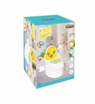 Pilsan-ის ღამის ქოთანი 07 564 CHICK EDUCATIONAL POTTY, 3 image