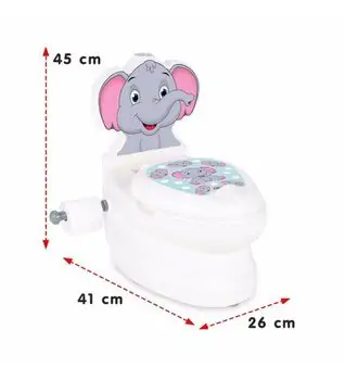 Pilsan-ის ღამის ქოთანი ELEPHANT EDUCATIONAL POTTY 07 566, 2 image