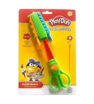 Play-Doh Craft Scissors SM001 საკანცელარიო ზიგზაგ მაკრატელი