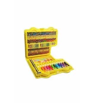 Play-Doh 64 Pieces Stationery - Paint and Activity Set ST002 სახატავი საღებავებისა და ფანქრების ნაკრები, 2 image