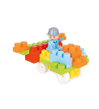 MASTER BLOCKS W ACCESSORIES 128 PCS Pilsan-ის სათამაშო კუბიკები 03 571, 5 image