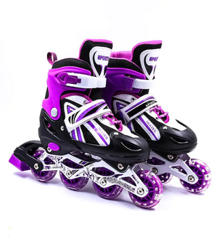 Vadi Inline Skate Purple HP8136-2/S როლიკები, 3 image