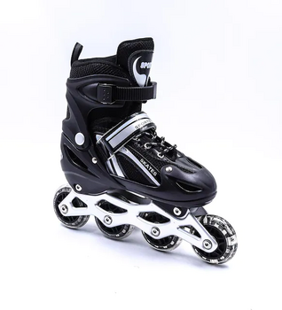 Vadi Inline Skate Black HP8136-2/S როლიკები, 4 image