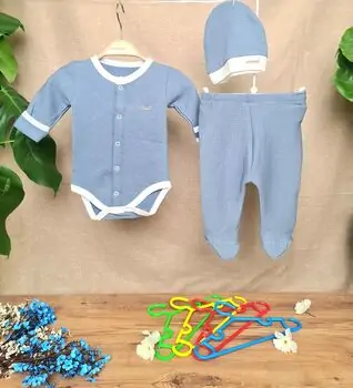 Misimos Newborn Set Blue ახალშობილის ტანსაცმლის ნაკრები