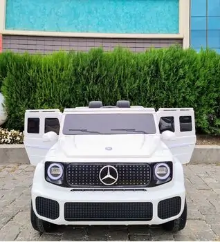 Mercedes Benz Brabus White  - ელექტრო მანქანა, 3 image