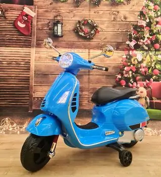 Moped For Kids Blue - ელექტრო მოპედი