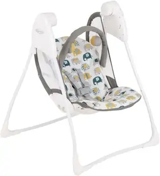 Graco Swing Baby Delight Parade საბავშვო ელექტრო შეზლონგი