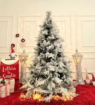 Snow-Covered Christmas Tree დათოვლილი საახალწლო ნაძვის ხე 180 სმ (OT2007), 2 image