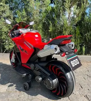 Electric Moto Ford Mustang Red - ელექტრო მოტოციკლი, 4 image