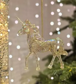 Unicorn Hanging Decoration - ნაძვის ხის სათამაშო, 2 image