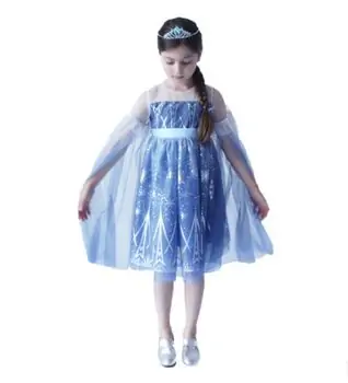 Elsa Frozen Princess Dress - პრინცესა ელზას კაბა