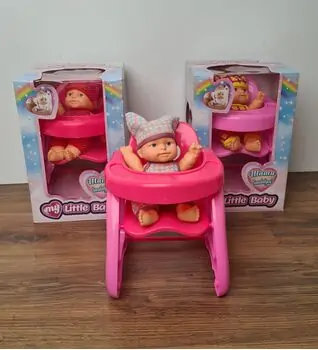 TOY DOLL WITH BABY SITTER სათამაშო თოჯინა სკამით, 5 image