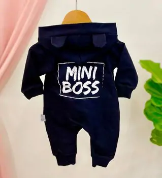 Mini Boss Romper 6034 Dark Blue რომპერი, 2 image