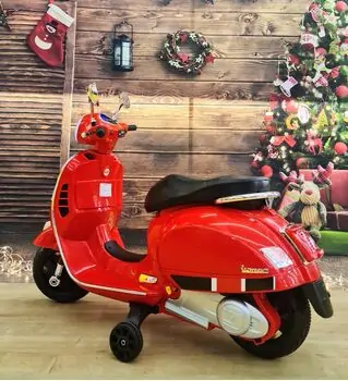 Moped For Kids Red - ელექტრო მოპედი, 3 image