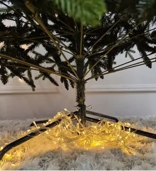 Carpathian Christmas Tree Light Green Tips 230CM PVC + PE  ნაძვის ხე შერეული სილიკონის წიწვებით, 18 image
