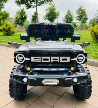 Super Jeep 4x4 Grey- ელექტრო მანქანა, 3 image