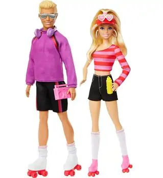 Barbie And Ken Fashionistas 2 Doll HXK90 - ბარბის და კენის თოჯინა