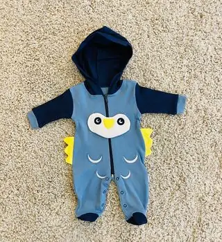 Annora Baby ჩვილის რომპერი 179 Blue