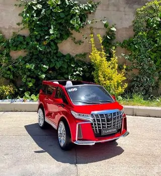 Chrysler Alphard Painting Red - ელექტრო მანქანა ტყავის სავარძლით