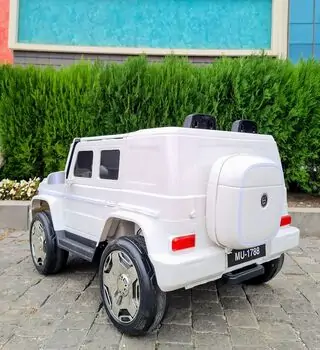 Mercedes Benz Brabus White  - ელექტრო მანქანა, 5 image