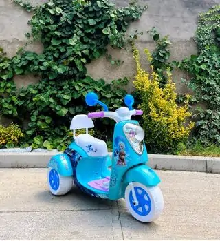 Moped Frozen For Kids - ელექტრო მოპედი