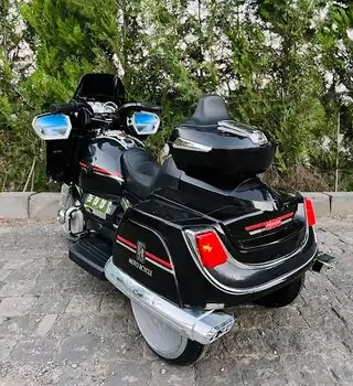 Electric Moto Ducati Painted Black - ელექტრო მოტოციკლი, 5 image