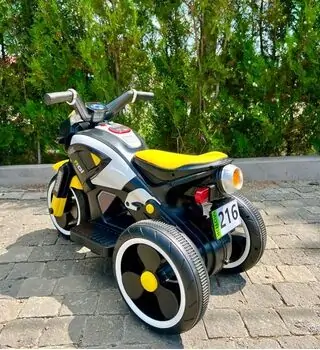 Electric Moto Motor Yellow - ელექტრო მოტოციკლი, 5 image