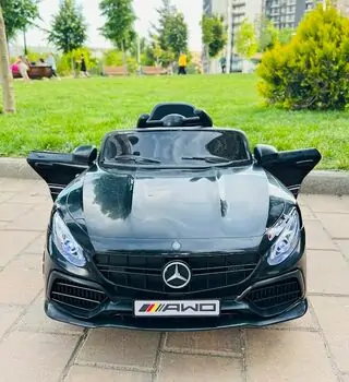 Mercedes Benz Sport Car Black - ელექტრო მანქანა, 3 image
