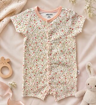 Grow Up Hearts Romper - ჩვილის რომპერი
