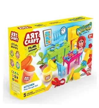 Dede ARTCRAFT MEGA KITCHEN PLAY DOUGH SET  საბავშვო პლასტელინის ნაკრები 03658, 4 image
