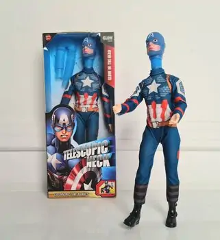 Captain America Luminous Telescopic LK4051A სუპერგმირი კაპიტანი ამერიკა, 2 image