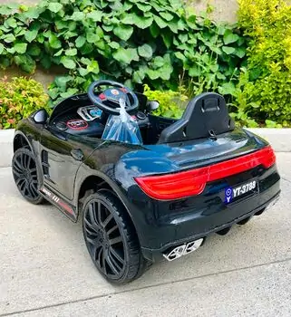 Porsche S6 Black - საბავშვო ელექტრო მანქანა, 3 image