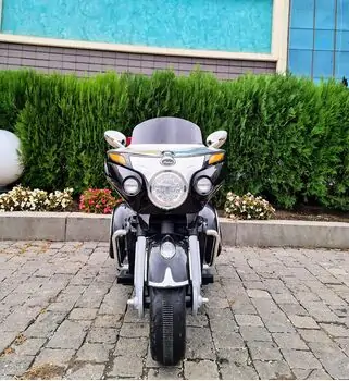 Electric Motorcycle Black - ელექტრო მოტოციკლი, 2 image