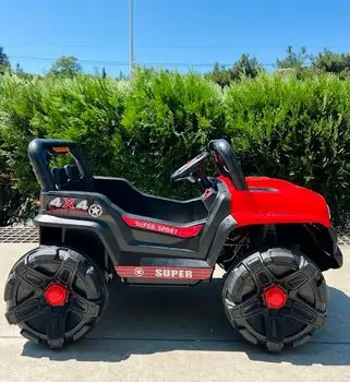 Jeep Electric Car Red - ელექტრო მანქანა, 4 image