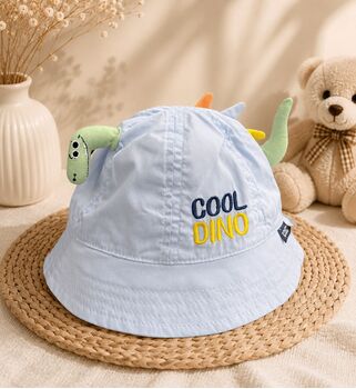 Cool Dino Bucket Hat Blue - საბავშვო პანამა