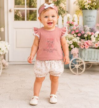 Blooming Everyday 2 In 1 Set Pink - საბავშვო ორეული