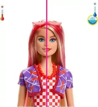 Barbie Color Reveal Sweet Fruit Series HJX49 - ბარბის თოჯინა ფერის ტრანსფორმაციით, 4 image