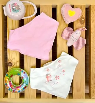 Bebekevi Baby Bib Little Birds საბავშვო წინსაფარი