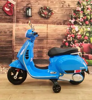 Moped For Kids Blue - ელექტრო მოპედი, 2 image