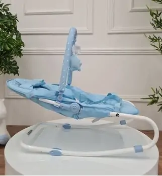 Baby Bouncer Star Blue საბავშვო  შეზლონგი, 2 image