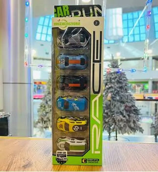 Pull Back City Car Set - სათამაშო მექანიკური მანქანები
