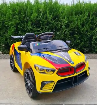 Racing Super Car Yellow - ელექტრო მანქანა