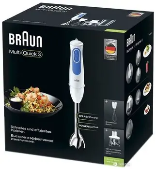 ხელის ბლენდერი BRAUN MQ3035WH, 4 image