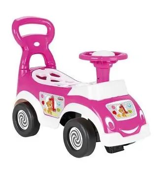 Pilsan-ის გადასაჯდომი მანქანა 07 826  MY CUTE FIRST CAR-PINK